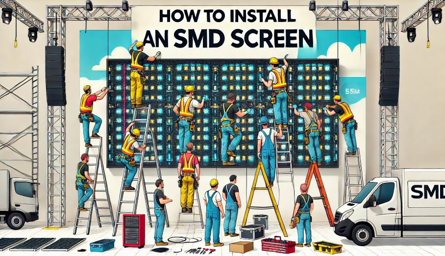 SMD Screen Installation